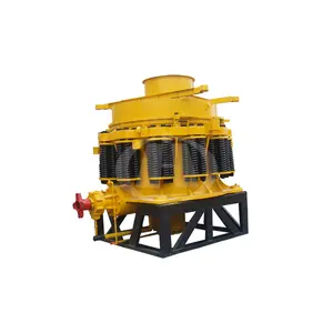 Ce Hard Stone Barite Pyd900 River Stone Rock Compound Spring Cone Crusher Machine Price