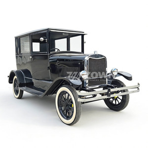 Une voiture électrique rétro classique homologuée pour la route, idéale pour les visites en ville et les excursions en station balnéaire. - Product Image 2