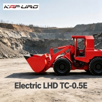 Cargador Subterráneo Compacto Eléctrico de 37 kW, 1 Tonelada, 0.5 CBM, 42 kN de Fuerza de Excavación, 4.5T, Ligero, para Minería