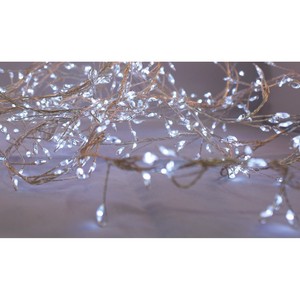 Luci Natalizie a Cluster 720 LED, Bianco Freddo, con Adattatore 7.2+5MT - Product Image 1