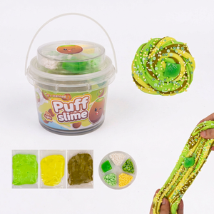 New Fruit Series Portable Strawberry Crystal Mud Gum Slime <b>Toys</b> DIY 4 Colors Non-Toxic Educational Bouncing for Ages 3+ - Product Image 1
