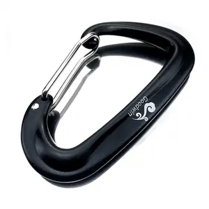 נעילת carabiner עבור ערסל נעילת carabiner קליפים 12kn אלומיניום Carabiner