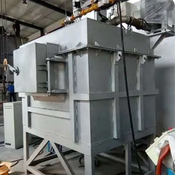 Mc kostengünstiger 500 kg Aluminium-Schmelzofen wärmebehandlung Ofen Hersteller in Indien Induktionsheizung Ofen