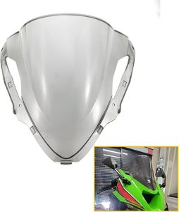 Pare-brise à <span class=keywords><strong>bulle</strong></span> surélevé pour <span class=keywords><strong>moto</strong></span> Lavitin pour Kawasaki ZX6R ZX-6R 2024 2025, pare-brise à double <span class=keywords><strong>bulle</strong></span>, déflecteur de vent - Product Image 5