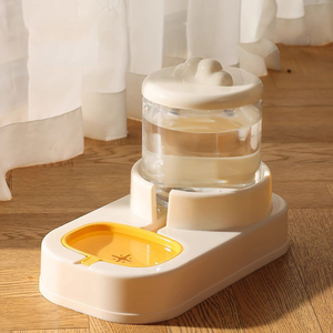 Dispenser Automatico 2 in 1 Ecologico per <span class=keywords><strong>Cibo</strong></span> e Acqua per Animali Domestici con Sterilizzatore UVC, Ciotole in Plastica ABS per Cani e <span class=keywords><strong>Gatti</strong></span>, Fontanella Antiscivolo - Product Image 3