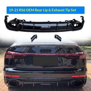 Kit de modification de pare-chocs OLIVER <span class=keywords><strong>Audi</strong></span> A6 C8 avec pare-chocs avant <span class=keywords><strong>RS6</strong></span>, calandre C8S6, pare-chocs arrière, lèvre arrière et embouts d'échappement - Product Image 3