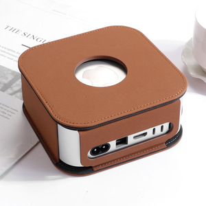 Adecuado para <span class=keywords><strong>Apple</strong></span> <span class=keywords><strong>Mac</strong></span> <span class=keywords><strong>Mini</strong></span> Case 2024 Funda de cuero Elegante Laptop PC PU Fundas de cuero - Product Image 4