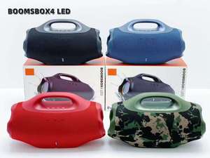 Loa Bluetooth không dây 40W <span class=keywords><strong>LED</strong></span> Super Boombox 4, đèn RGB, chống nước, có tay cầm, loa di động, quà tặng, loa tiệc, FM - Product Image 5