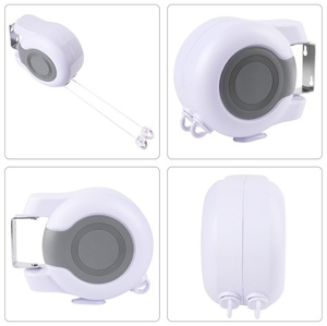 En Oferta, Cuerda <span class=keywords><strong>de</strong></span> Secado Retráctil Giratoria <span class=keywords><strong>de</strong></span> Plástico Resistente al Viento <span class=keywords><strong>de</strong></span> 13 m, Tendedero <span class=keywords><strong>de</strong></span> Ropa <span class=keywords><strong>de</strong></span> Doble Línea <span class=keywords><strong>de</strong></span> 26 m - Product Image 2