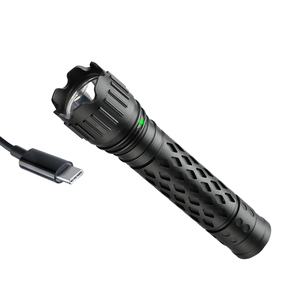 Xách tay 5000LM <span class=keywords><strong>LED</strong></span> có thể sạc lại hợp kim nhôm <span class=keywords><strong>Torch</strong></span> dài khoảng cách không thấm nước cắm trại ngoài trời Đi Bộ Đường Dài Đèn pin IP68 đánh giá - Product Image 3