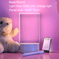 TIANHUA – lampe LED 3D RGB, Illusion 3D, veilleuse, décoration de Bar à vin, 7 couleurs changeantes, lampe de Table, vente en gros