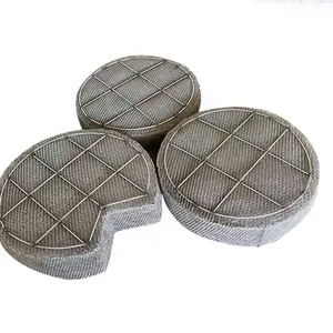 Oil Gas Filter Mist Eliminator Wire Mesh Screen Demister Pad Stainless Steel Knitted Wire Mesh Demister