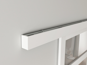 2024 Interior <span class=keywords><strong>6</strong></span>-Lite plastik pintu geser fitting pintu partisi dengan pegangan dan Kit perangkat keras - Product Image 3