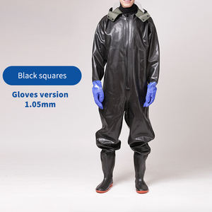 Pataugeoire en PVC <span class=keywords><strong>pour</strong></span> adulte, usine, respirant, imperméable, vêtements de pêche, lavage de voiture, nettoyage - Product Image 2