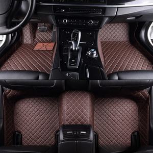 Alfombrillas de cuero 5D de lujo mercedes-benz para coche, impermeables, a prueba de polvo, TPE, juego de alfombrillas antideslizantes para pies para A4L A6L Q3 Q5 Q5L Q7 A1 <span class=keywords><strong>A3</strong></span> - Product Image 6