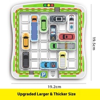 Nouvel arrivage de blocs de construction colorés sur le thème du parking jouet pour enfants merveilleux cadeau de Noël pour les loisirs des enfants