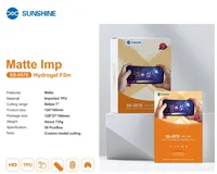 Película de Hidrogel Flexible Sunshine SS-057 SS-057A SS-890C, Máquina de Corte SS-075S, Película Protectora de Pantalla de Privacidad de TPU con CÓDIGO QR