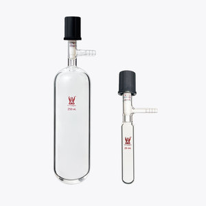 Fiaschetta Schlenk in Vetro Borosilicato a Parete Spessa 0-4mm/0-8mm, Tubo di Stoccaggio <span class=keywords><strong>con</strong></span> Valvola per Alto Vuoto, Fiaschette per Attrezzature da Laboratorio - Product Image 2
