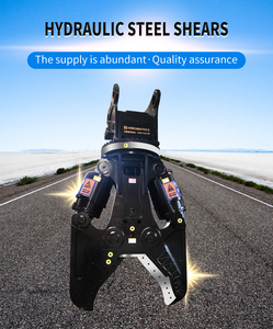 Zhongju Hydraulic <strong>Shear</strong> <strong>Attachment</strong> for Excavator Conversion Double Cylinder Demolition <strong>Shear</strong> with Pump 32 Mpa Oil Pressure - Product Image 6