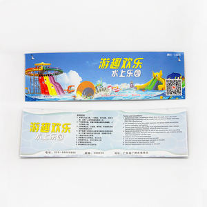 Stampa personalizzata dei biglietti del graffio della lotteria di rimborso del biglietto della <span class=keywords><strong>Raffle</strong></span> della carta di evento di concerto su ordinazione economica della fabbrica - Product Image 2