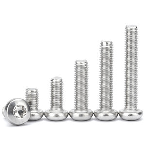 Bolsa de 100 Piezas de Tornillos de Cabeza Torx M2-M8 de Acero Inoxidable 304, Tornillos Métricos de Cabeza Hexagonal para Diversas Aplicaciones - Product Image 4
