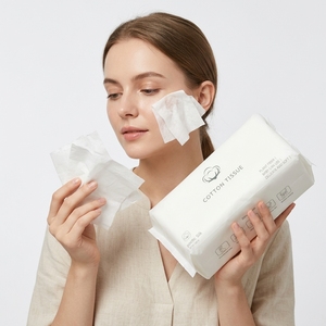 NEW High Water Absorption Capacity Thick Facial Cleansing Wipes Beauty <strong>PaperTowels</strong> Soft CottonTowels Pull Out Facial WashTowels - Product Image 1