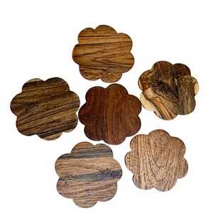Contemporary Wooden Eco-Friendly <b>Round</b> Drink Coasters Set 33cm Diameter 3mm Thick for <b>Dining</b> <b>Table</b> Home Decor - Product Image 6