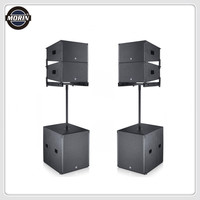 Haut-parleur de sonorisation actif à ligne de 10 pouces avec subwoofer de 18 pouces certifié ROHS