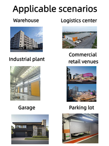 Portes de <span class=keywords><strong>garage</strong></span> industrielles automatiques de haute qualité Volet roulant Panneaux modernes sectionnels à alimentation électrique Placage électrique - Product Image 3