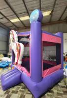 Château gonflable commercial de qualité supérieure, château gonflable licorne pour enfants, trampoline gonflable pour enfants