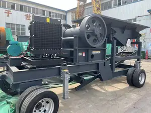 Easy Operation Rock Stone Crusher Mobile Diesel for PEX 250x1000 Jaw Crusher