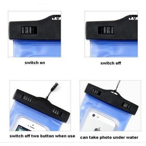 Funda Impermeable Transparente para Teléfono Móvil, 100% Compatible, Universal, para Deportes Acuáticos, con Cordón, Bolsas Secas Subacuáticas - Product Image 2