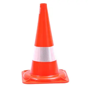 Traffic Cone Manufacturer High Quality Signal PVC Road Safety Traffic Cone For Parking Place