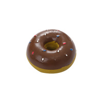 Écologique DurableLatex Donut Squeaky Sound Safe Interactive Incassable Mignon Pet Jouets À Mâcher Ensemble Chien Jouet À Mâcher pour Chiens