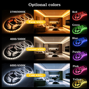 2835 LED Light <strong>Strip</strong> 12V 24V IP65 Full Glue <strong>sealed</strong> Top 60,120,240LED 80Ra+ Silicone Tape Lights for Romm Cabinet Indoor Project - Product Image 3
