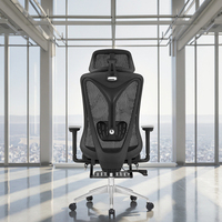 Salle de conférence moderne Chaises de jeu par ordinateur pour salle de réunion Hauteur de siège réglable Ergonomique Chaise de bureau pivotante en maille Levée