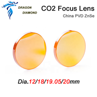 Lentille laser, lentille de focalisation, miroir de réflexion, diamètre 12/18/19/20/25 mm, pour machine de découpe laser CO2 300W, pièces d'équipement, fourniture d'usine