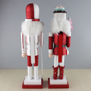 Nouveau Style poupée <span class=keywords><strong>casse</strong></span>-<span class=keywords><strong>noisette</strong></span> homme blanc décoration <span class=keywords><strong>de</strong></span> noël cour artisanat cadeau ornements <span class=keywords><strong>casse</strong></span>-<span class=keywords><strong>noisette</strong></span> - Product Image 5