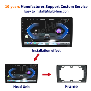 Meihua Cornice Fascia da 10 Pollici per Lettore Multimediale Auto, Accessori per Mazda 323 Lsamu Premacy FordTierra Activa Mav 1998-2008 - Product Image 3