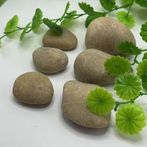 Ciottoli gialli decorativi naturali di pietra di ciottoli di fiume di qualità all'ingrosso della fabbrica per <span class=keywords><strong>il</strong></span> giardino - Product Image 4