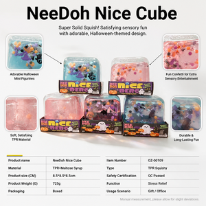Juguetes Blandos NeeDoh Nice Cube Halloween Gel Squishy Silicona Mini Súper Sólido Antiestrés Juguete Sensorial Caja de Regalo - Product Image 2