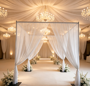High Quality Pipe Kits Easy Install Pipe and Drape Kit Backdrop for Trade <b>show</b> Booth Square Tent Wedding Decor - Product Image 1