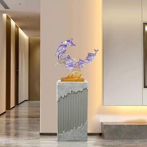 Floor-to-Ceiling Large Epoxy Resin Sculpted Figurine Luxury Home & <b>Office</b> Hotel Lobby <b>Decoration</b> - Product Image 4