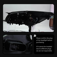 Phares LED améliorés avec feux de jour DRL, lampes avant de tuning, accessoires de voiture pour Ford Kuga 2013 à 2016
