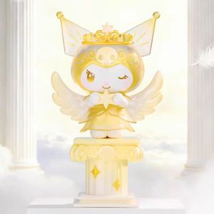 Les <span class=keywords><strong>plus</strong></span> populaires, 100% authentiques, 8 pièces/ensemble, San Rio Kuromiied Gold Angels Series, boîte mystère, figurines d'<span class=keywords><strong>anime</strong></span> en PVC kawaii, mini jouets décoratifs - Product Image 5