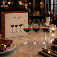 Verres à vin personnalisés 10 oz, 14 oz et 17 oz, verres à vin rouge personnalisés, logo gravé au laser, globes à vin pour fête, mariage