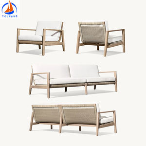 Juego de ratán de lujo, muebles de jardín, muebles de ratán de hoja de plátano, cojines de Taiwán, juego de ratán de pavo, sofá - Product Image 5