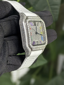 <span class=keywords><strong>Montre</strong></span> en Moissanite Véritable avec Logo Personnalisé, <span class=keywords><strong>Montre</strong></span> de Luxe pour <span class=keywords><strong>Homme</strong></span>, <span class=keywords><strong>Montre</strong></span> Mécanique, Bracelet Sertie de Diamants VVS, <span class=keywords><strong>Montre</strong></span> <span class=keywords><strong>Boss</strong></span> - Product Image 4