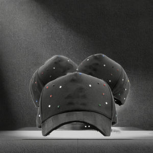 Gorra de Béisbol GREAT WEARS Original de 5 Paneles en Gamuza, Bordado a Mano, Unisex, Visera Curva, Botón Desgastado, Color Cobre Dorado - Product Image 2