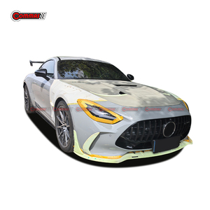 New Arrival Upgrade to BB Style Dry Carbon Fiber Car Auto Parts Body Kit For Mercedes AMG GT 63 C192 Lip Spoiler <b>Hood</b> BodyKit - Product Image 5